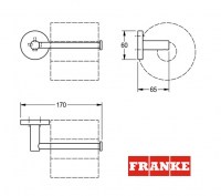 PORTARROLLOS SIN TAPA FIRMUS FRANKE